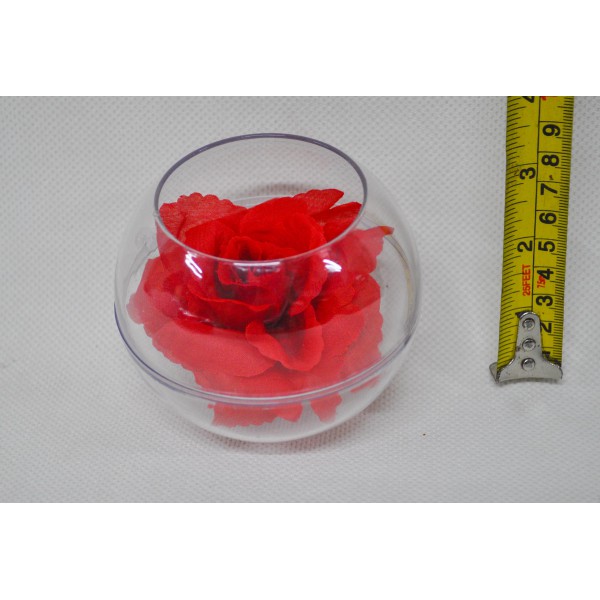 Прозрачная сфера ROUND 10cm-6,5cm