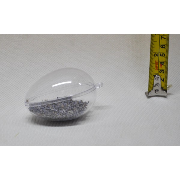 Яйцо прозрачный 8*6cm